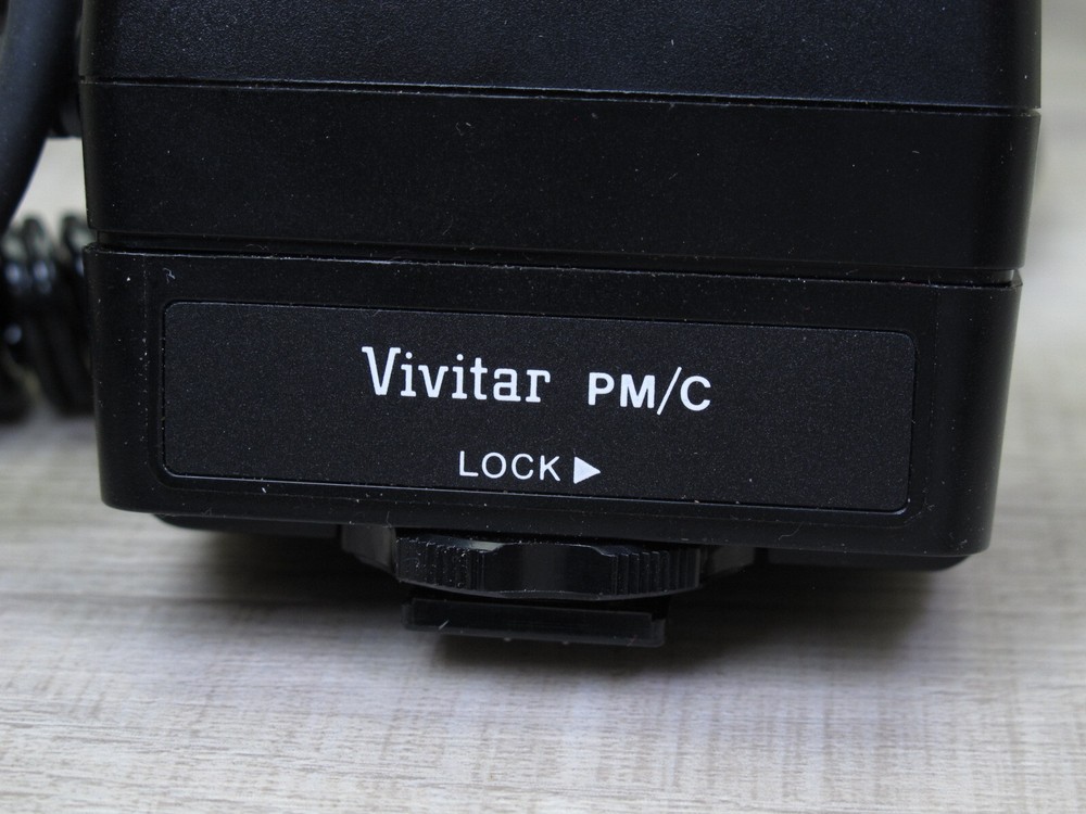 VIVITAR 5600 System Flash + DSC-3 and PMC PM/N2 Sync Cables
