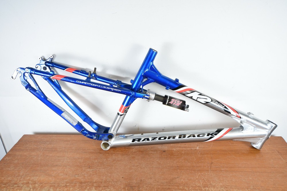 Vintage K2 Razorback Factory Team Frame Frameset Full 17"