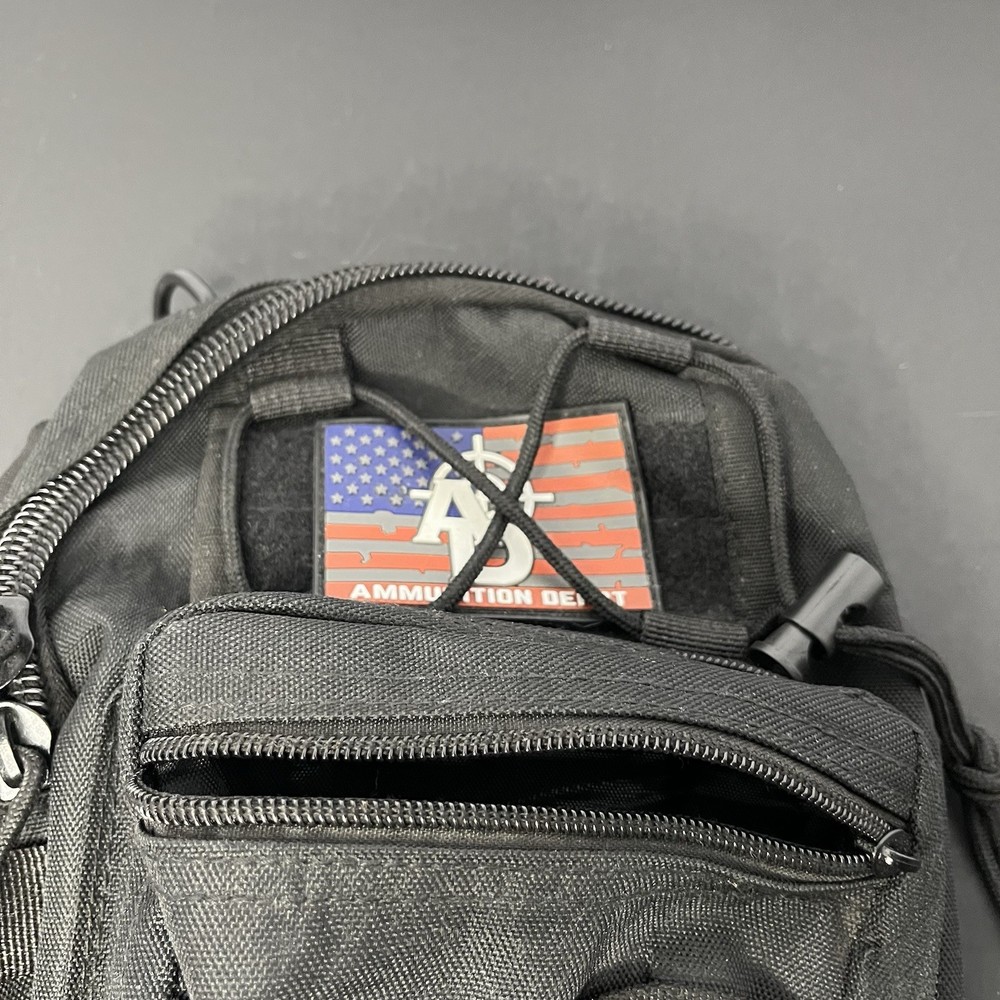 Airsoft Mini Carrier Backpack/Cross Body Bag With Patch