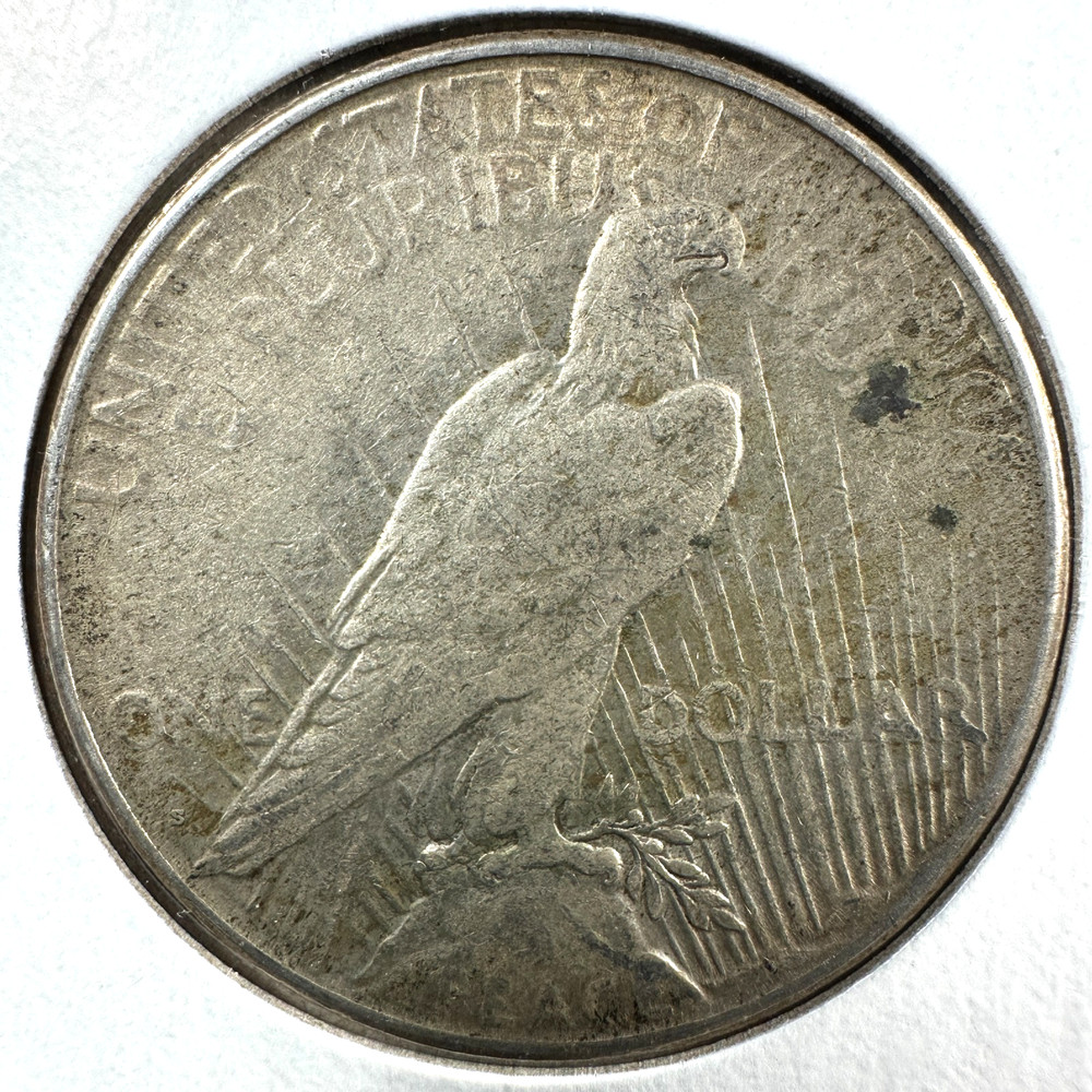 1922-S $1 Silver Peace Dollar (89383)