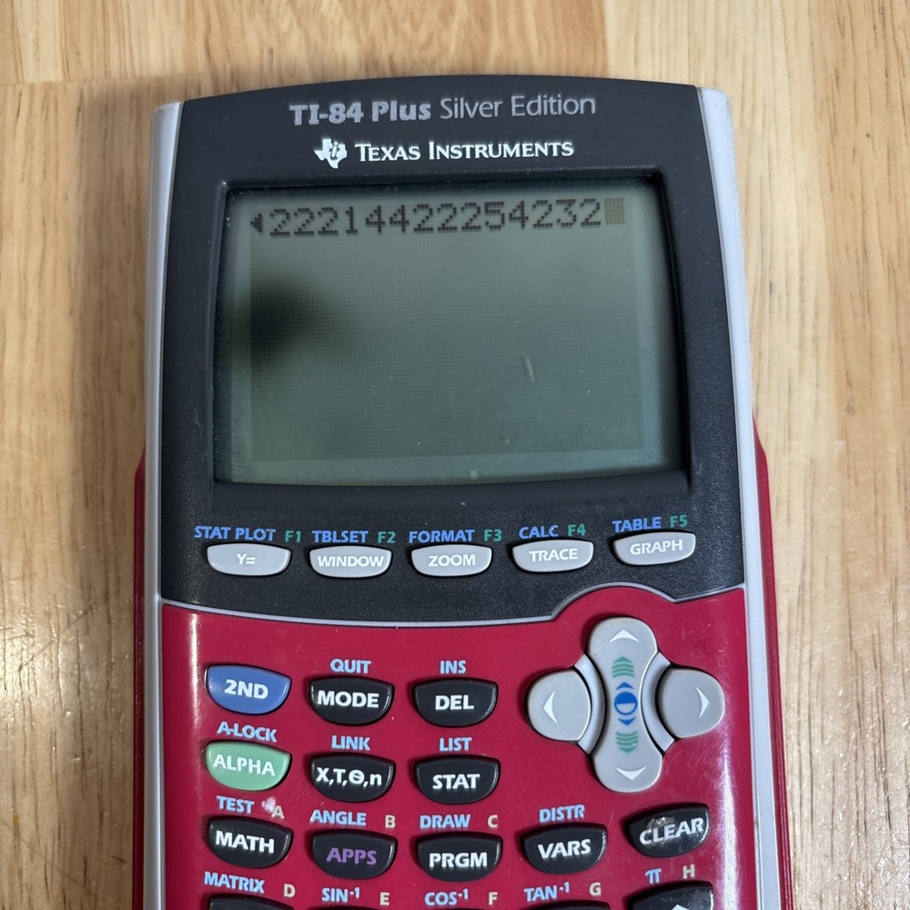 Texas Instruments TI-84 Plus Silver Edition Pink “Read Description”