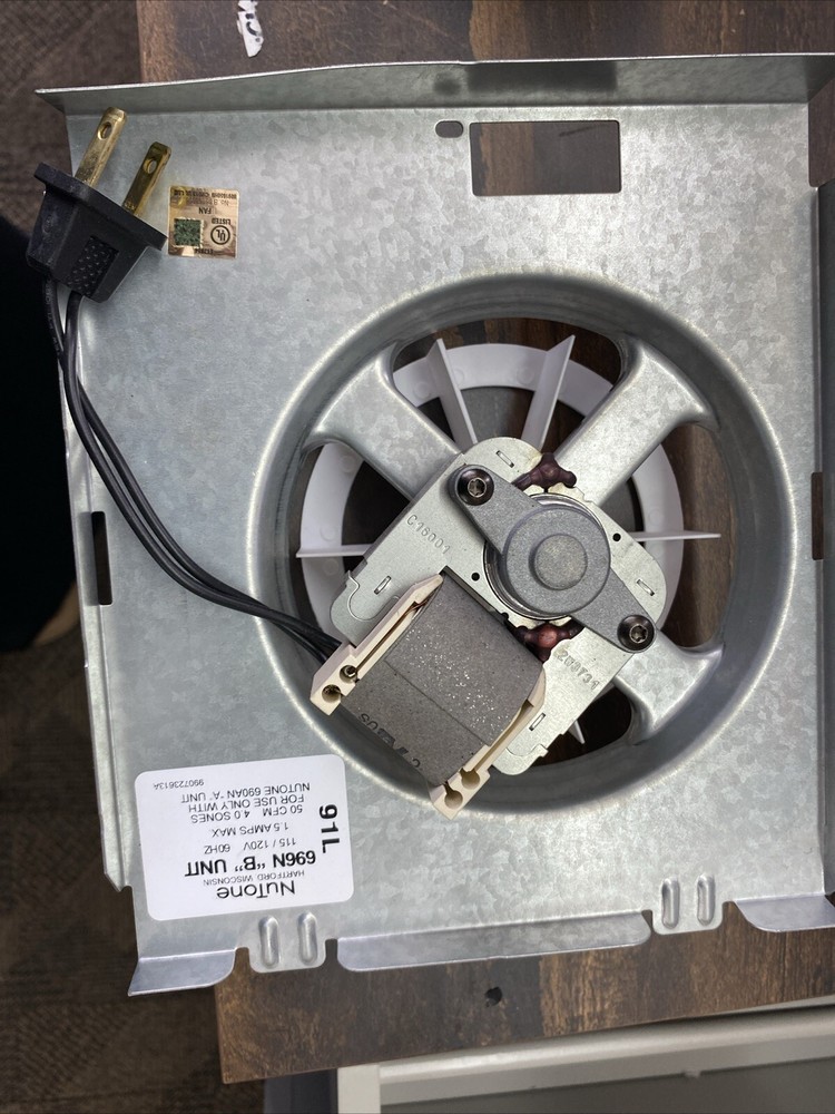 Nutone C350BN Fan Motor Assembly