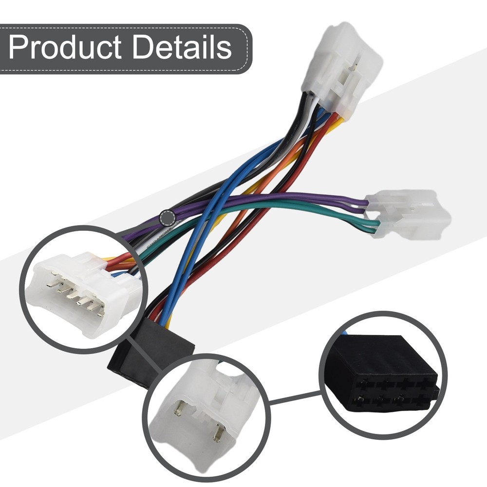 Trusted Car Stereo Wiring Harness Cable for Toyota Ensures Smooth Functioning