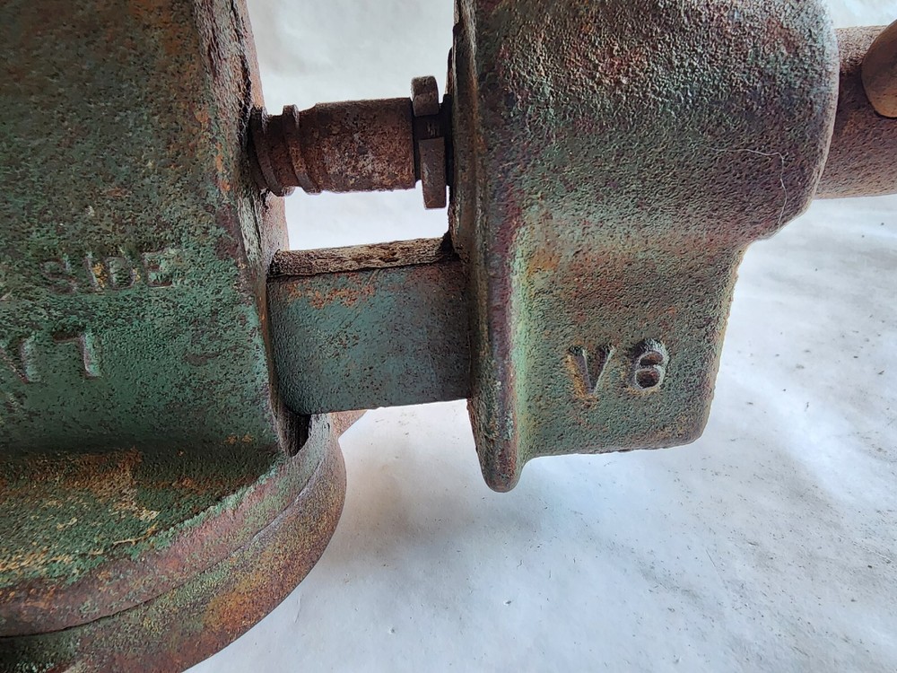 Lake Side 3" Vise Bench Table Mount Swivel Base