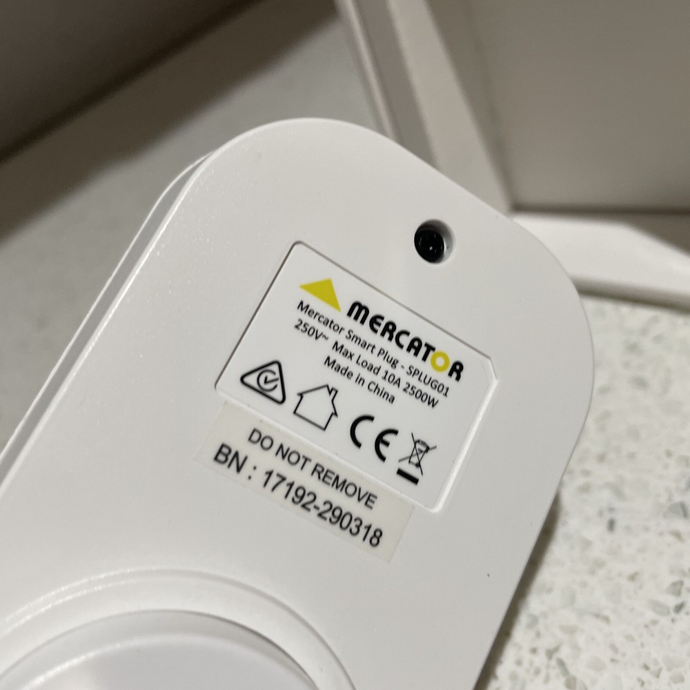 Mercator Smart Light Smart Plug, Smart Power Point, SPLUG01