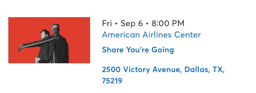 4 Twenty One Pilots tickets