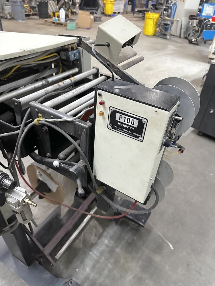 Autobag H-100 Automatic Bagging Machine & Sealer with P100 Imprinter 45 BPM
