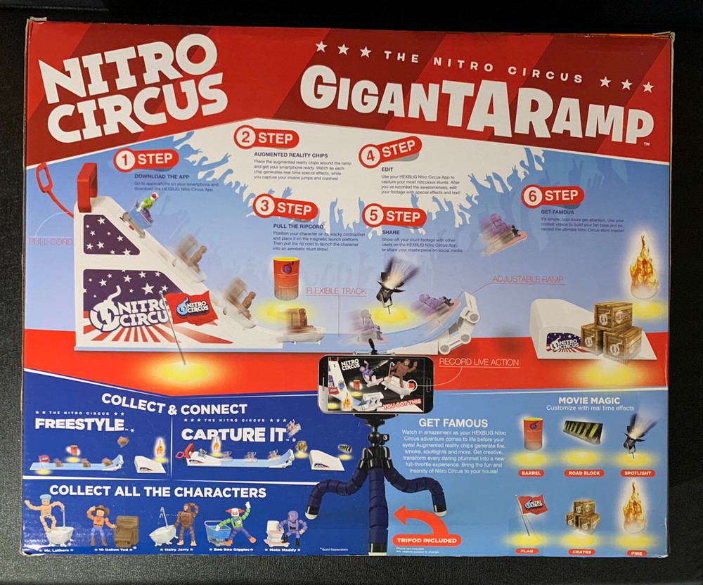 Hexbug The Circus Gigantaramp With 3 Charactors