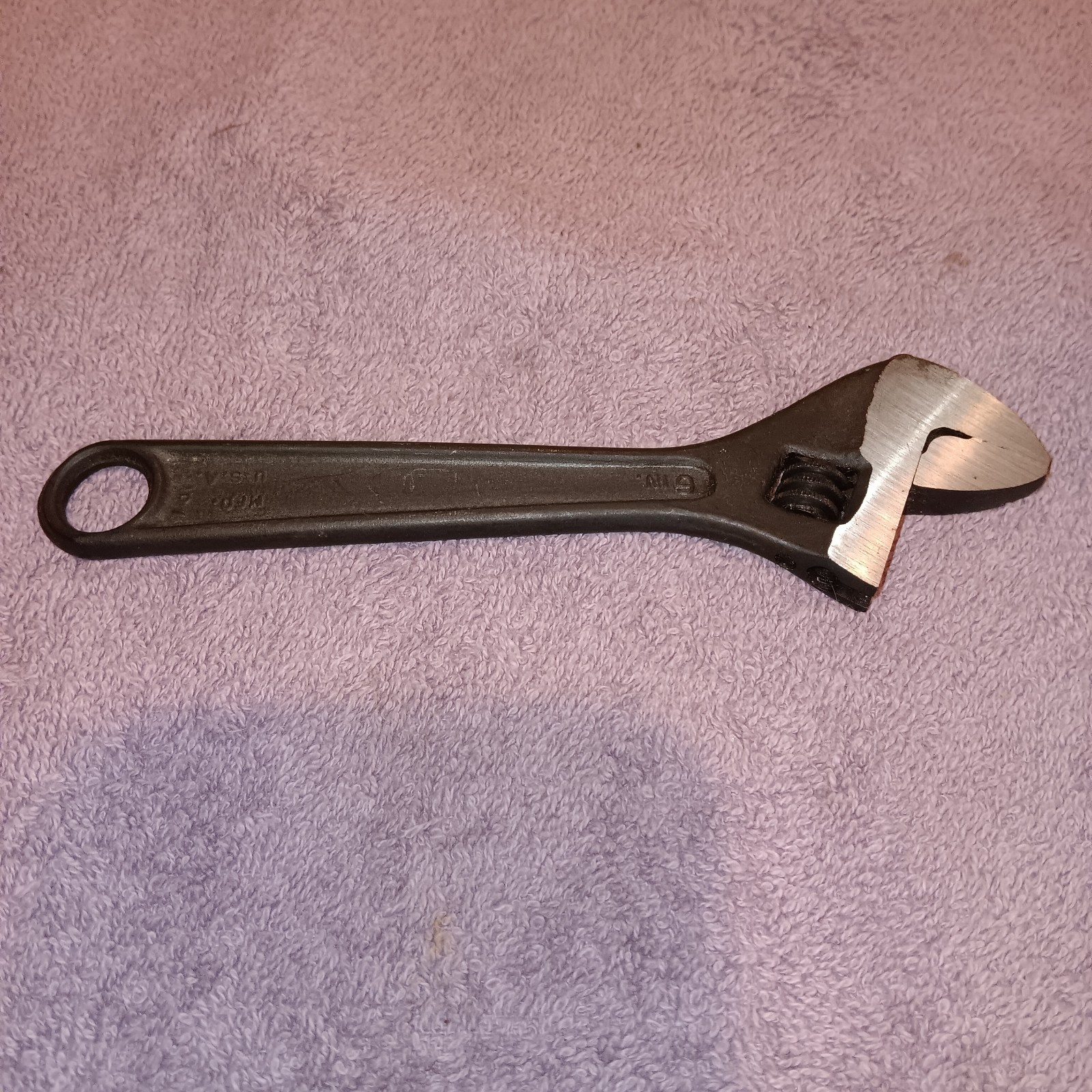 Proto USA 6” Adjustable Wrench 706-S Black Oxide