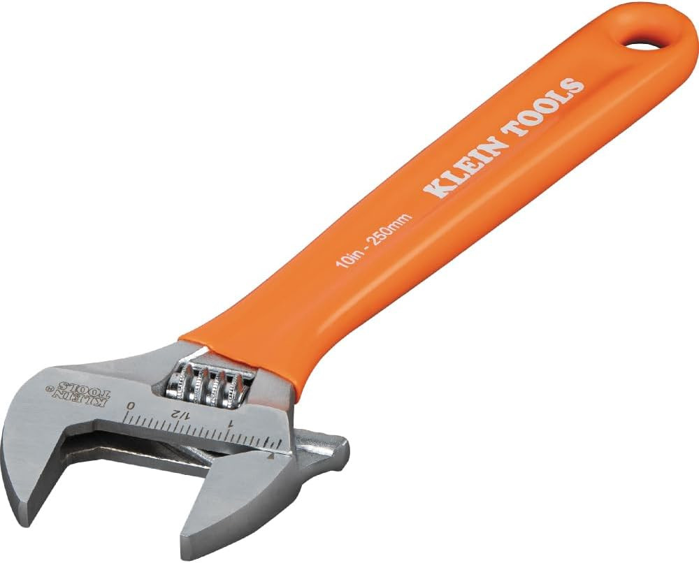 Adjustable Wrench & Pump Pliers Tool Set - 6 Essential Tools for Every DIYer