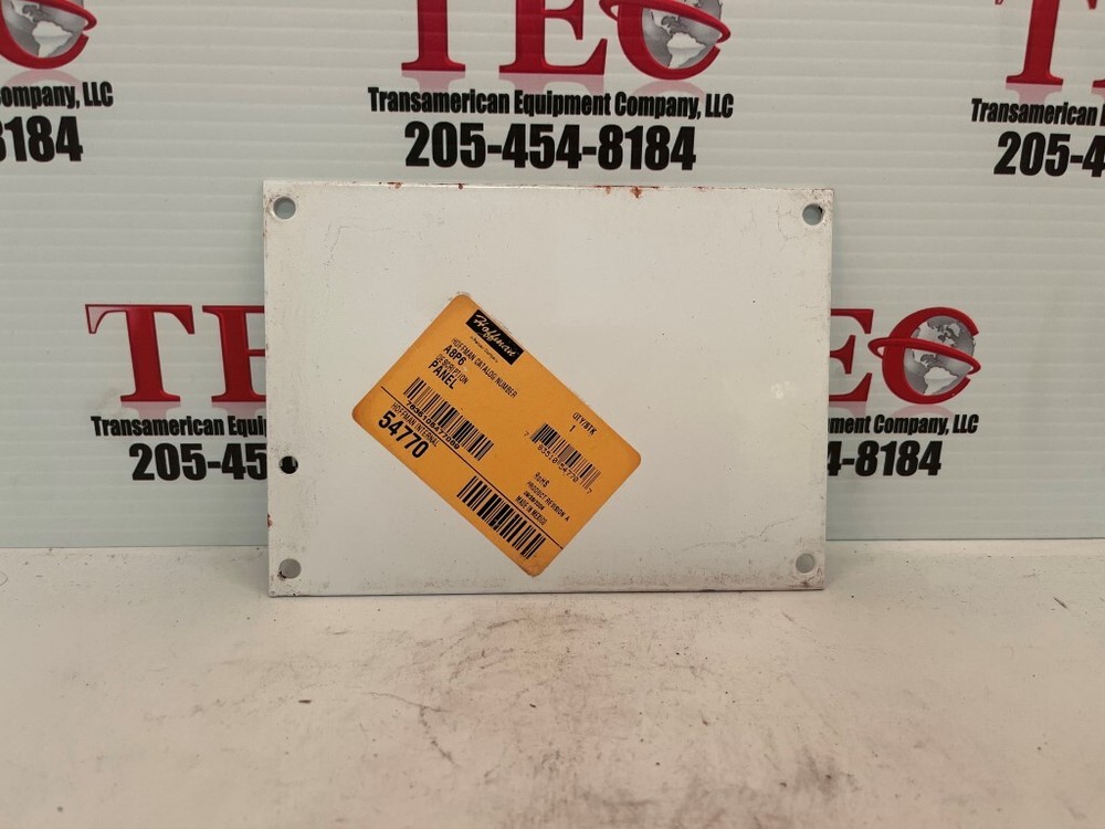 Hoffman A8P6 White Interior Mounting Panel ,Height: 6.75In Width: 4.88In