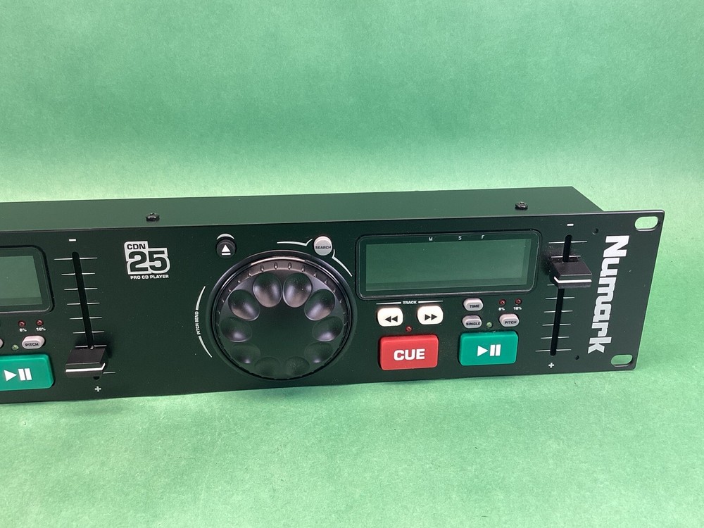 Numark CDN25 DJ Professional CD Mixer Rack Mount Karaoke Compact Controller
