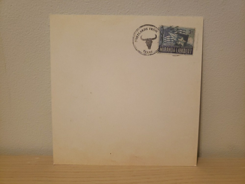 Miranda Lambert Postcards From Texas Autographed CD Signed