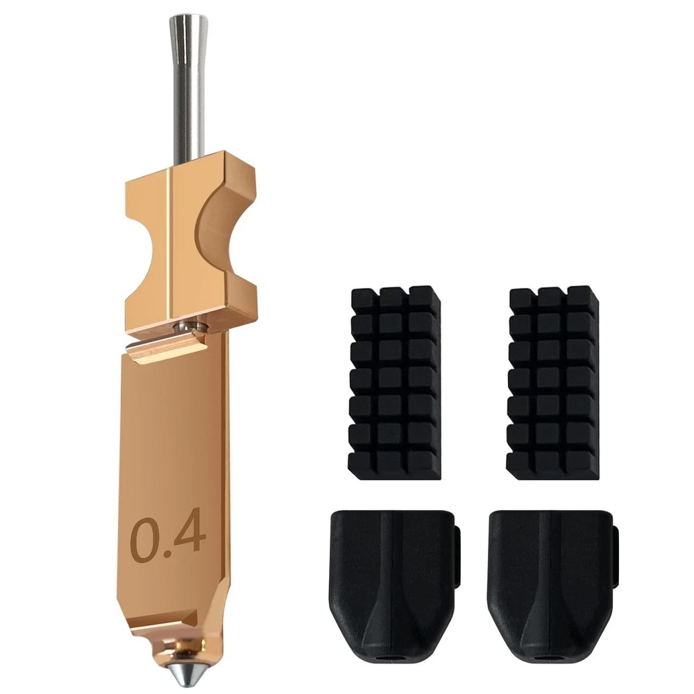 Upgraded 0.4MM Hotend Kit for Flashforge AD5X Quick-Detachable Nozzle...