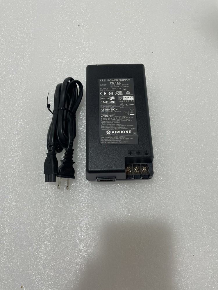 Aiphone PS/ 1820 Power Supply 18v 2.0A New