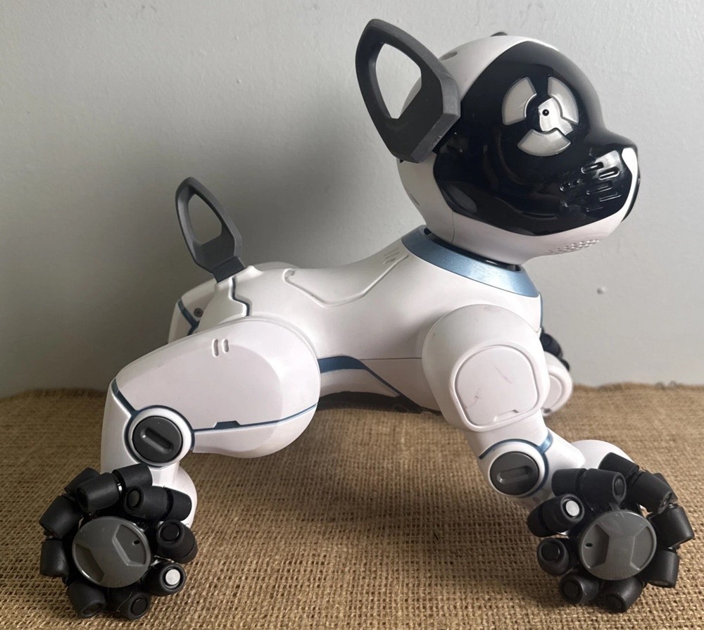 WowWee 0805 Chip Robot Toy Dog - White UNTESTED READ DESCRIPTION