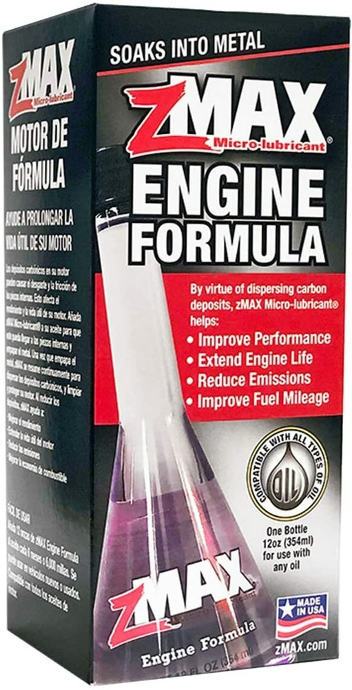 zMAX 51-212 - Engine Formula - Easy to Use - Engine Treatment - 12 oz. 1 pack