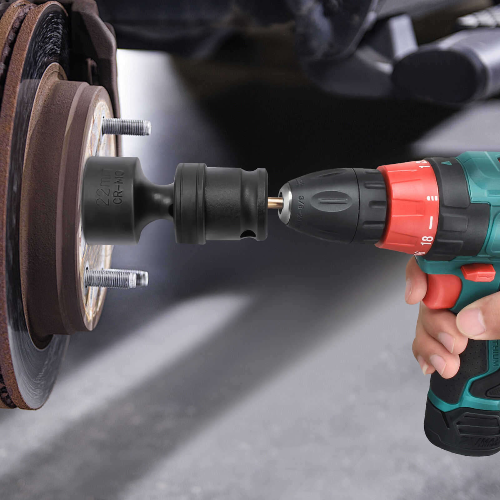 NEW 15-Piece 3/8" Drive Shallow Impact Universal Joint Socket Set, Swivel Socket