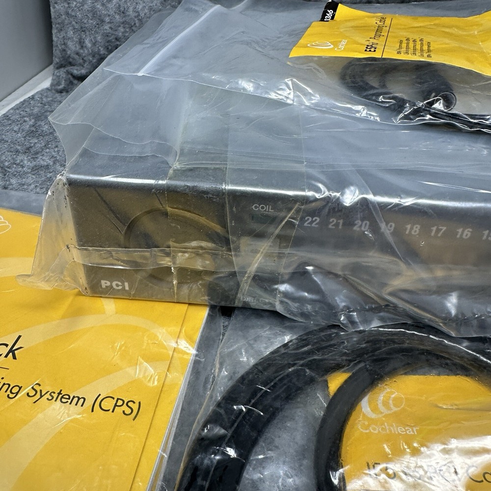 Cochlear Nucleus Bundle Processor Control Interface Cables Control Knob Software