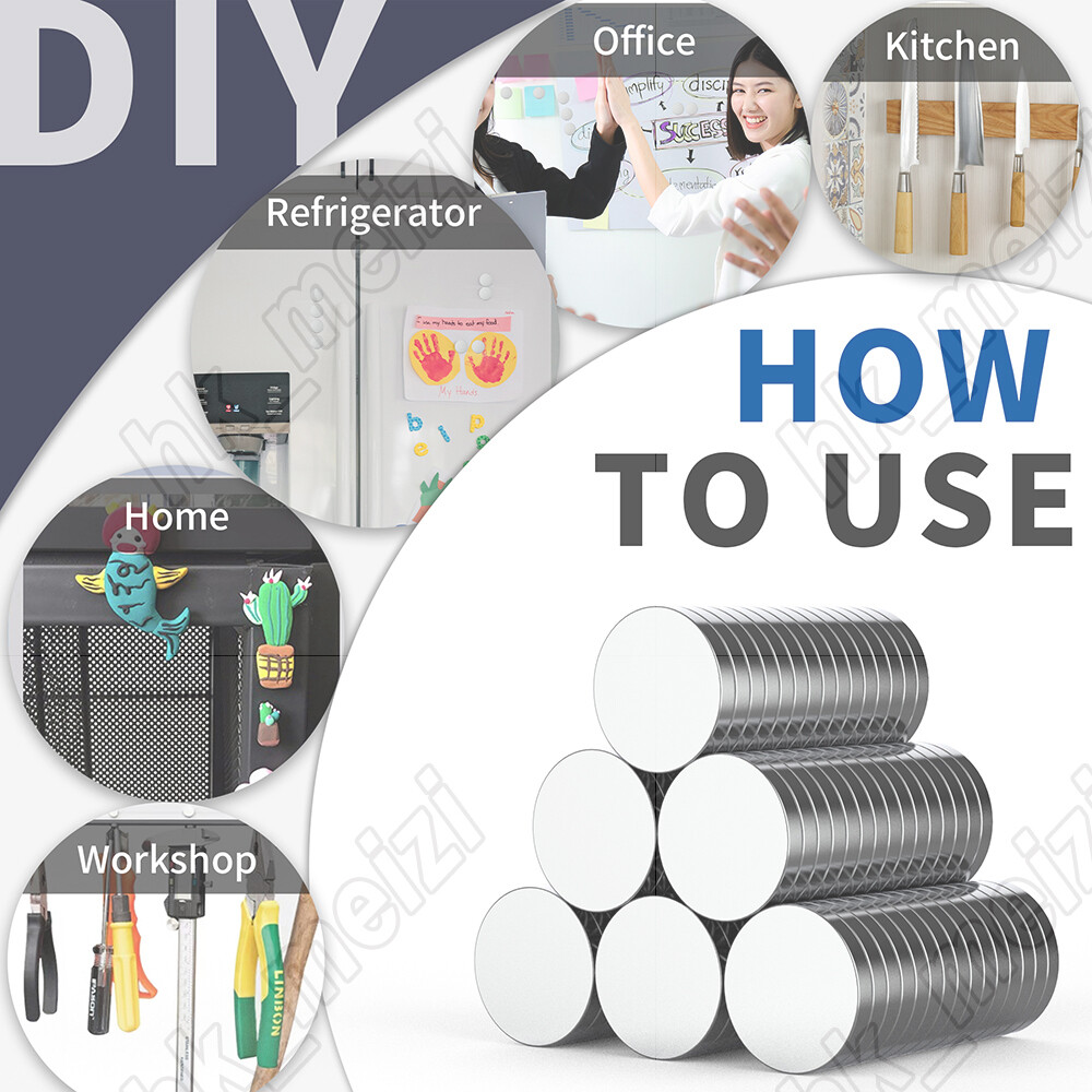 N35 Round Disc Magnets Mini/tiny/small/large Neodymium Rare Magne Various Sizes