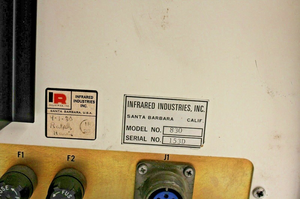 INFRARED INDUSRIES 830 MODULATED CONTROLLER