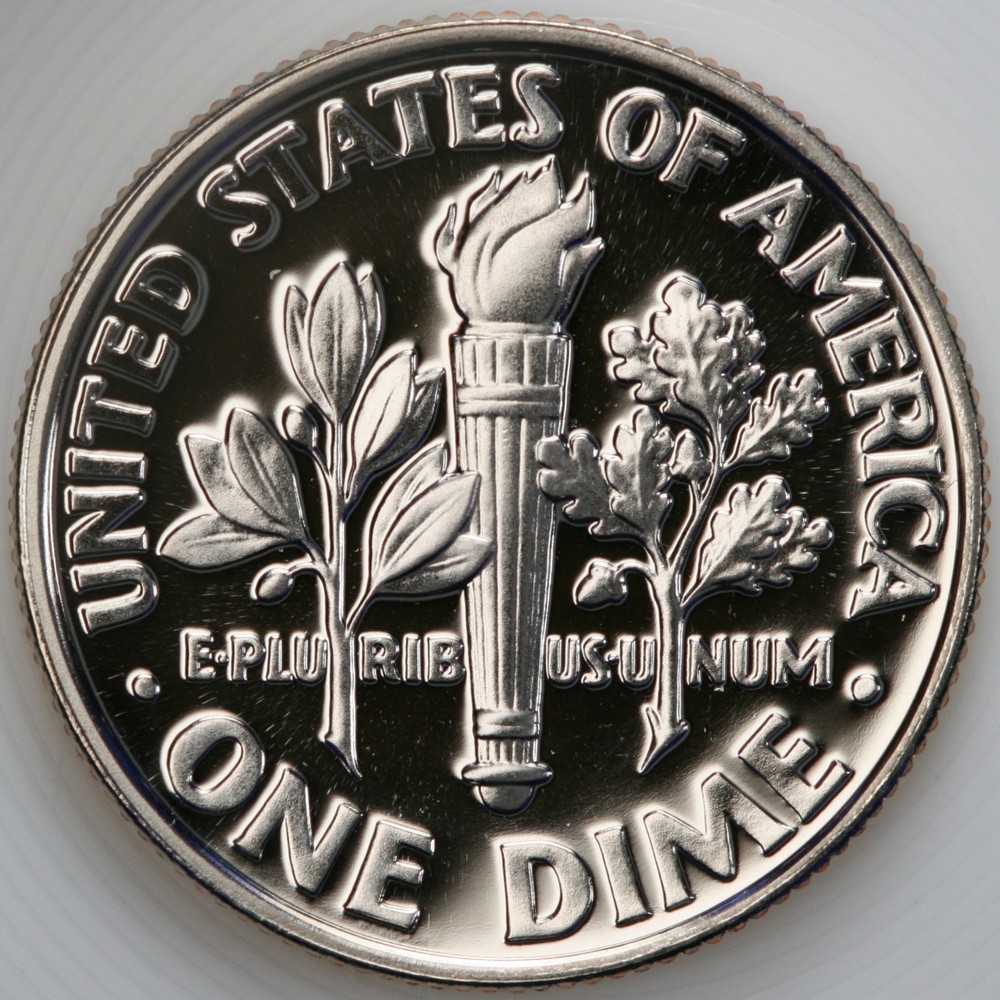 1995 S Gem DCam Proof Roosevelt Dime CN-Clad