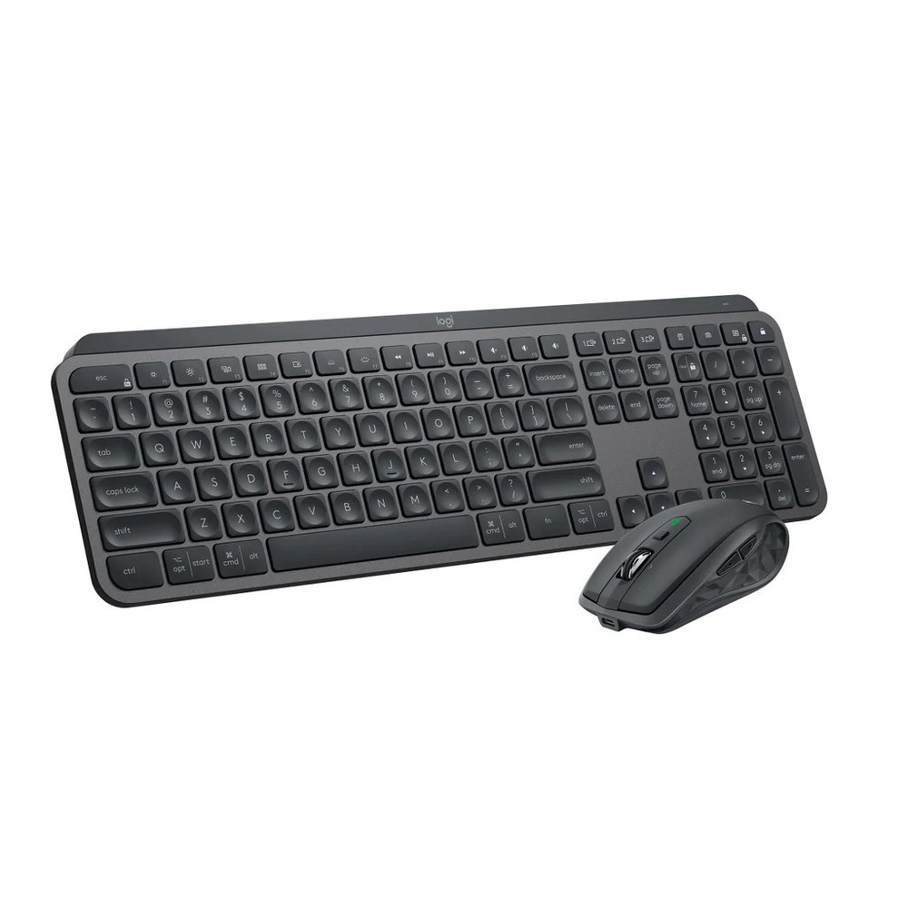 Logitech MX Keyboard+Mouse Combo Rechargeable Multi-Device Windows Mac, NEW