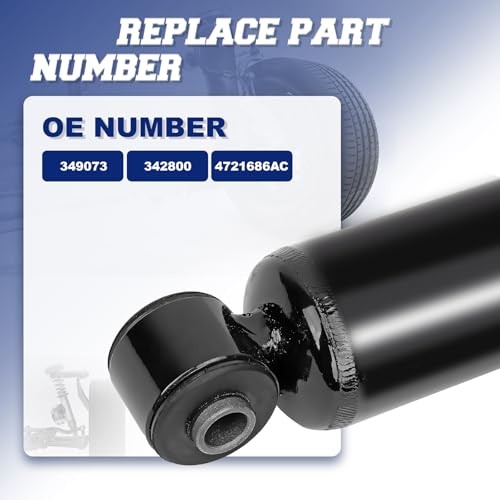 Rear 2 PCS Set Shock Absorber Compatible with Dodge Grand Caravan/Chrysler