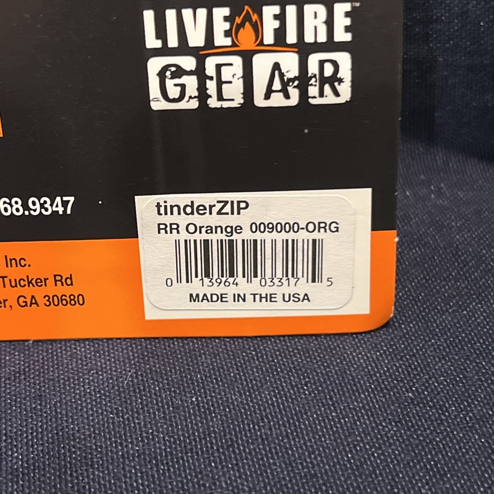 Exotac TinderZIP Emergency Tinder Zipper Pull 5-Pack