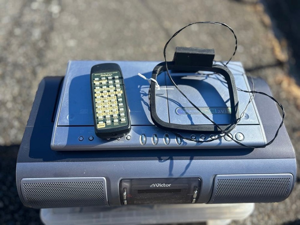 Victor RC-X5MD CD/MD portable operation confirmed