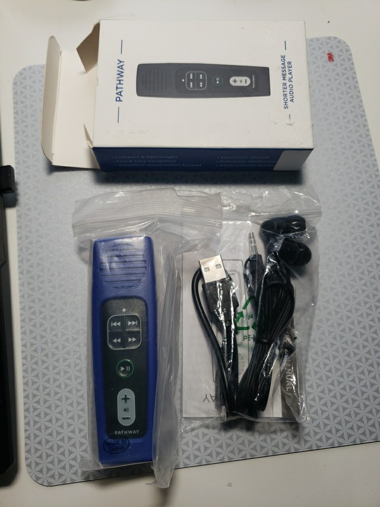 pathway shorter message audio player