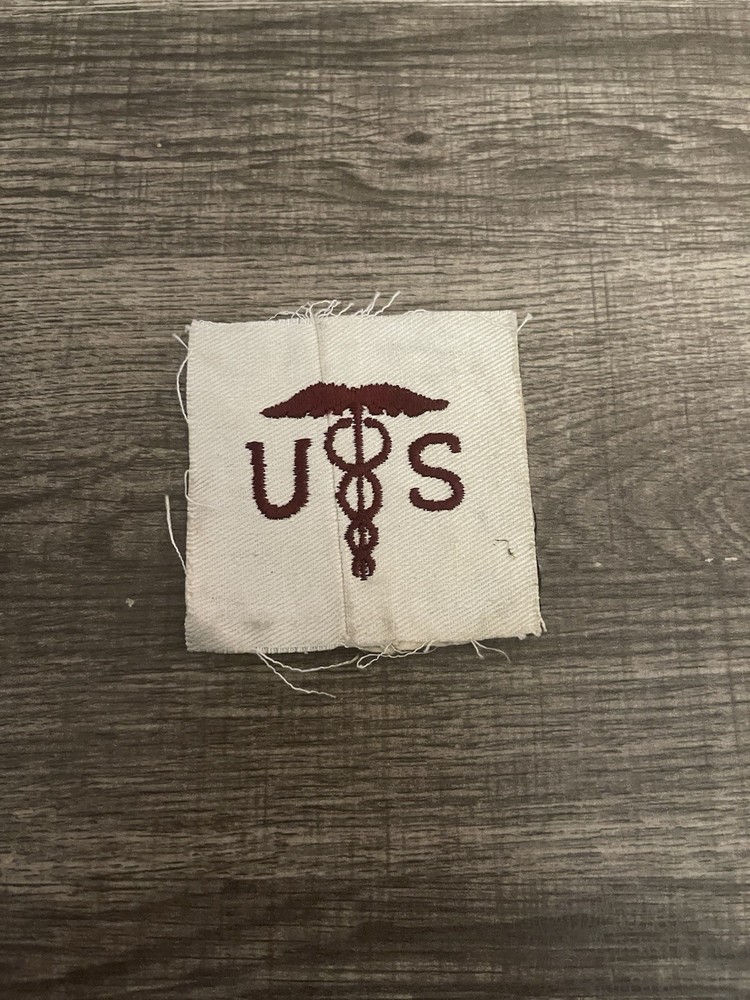 Vtg PREWAR MEDICAL CORPS PATCH