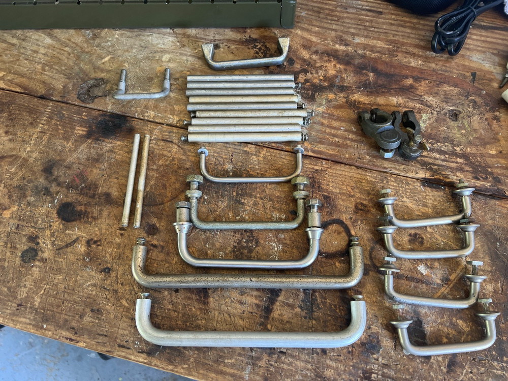 Vintage RF / Transmitter Hardware & HV Insulator Lot – From Ham / Broadcast Engi