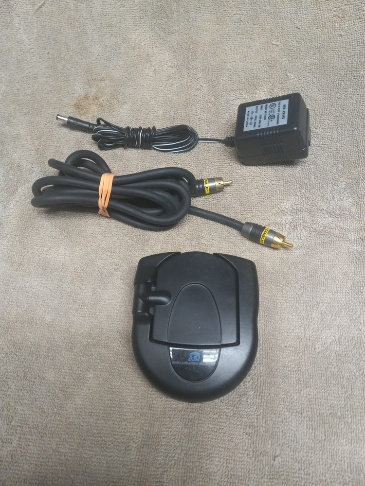 X10 Wireless Video Receiver VR36A WithPower Supply & Video Cable - Working
