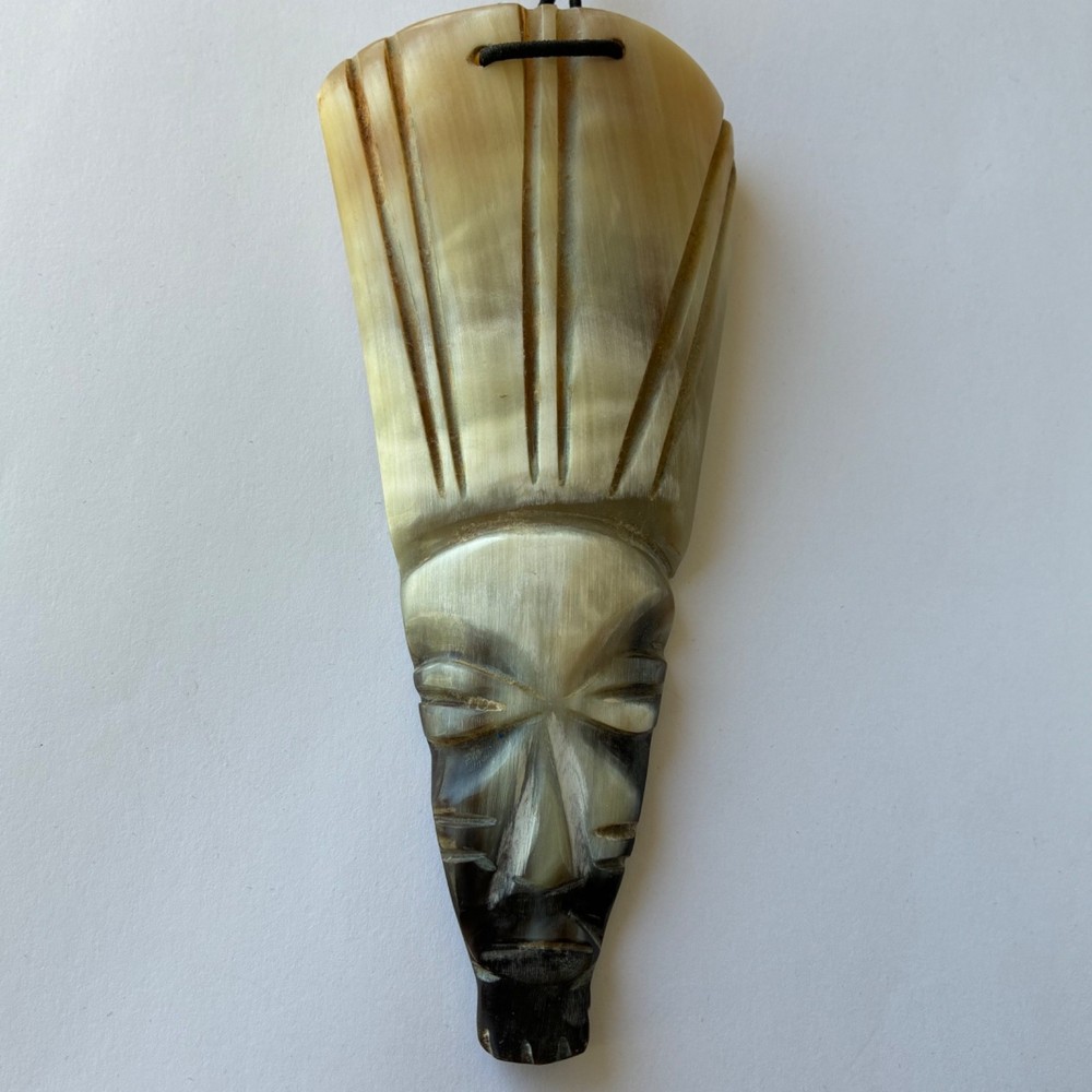 Mask Horn Pendant