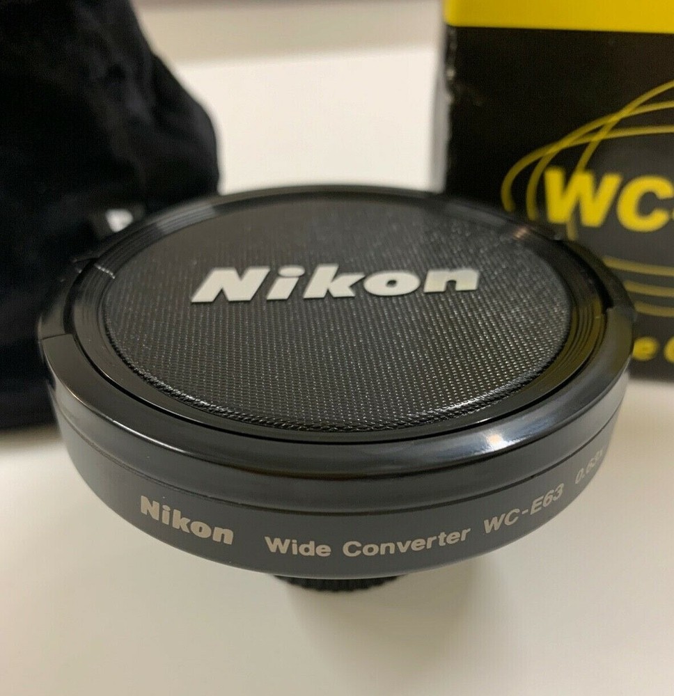 Nikon WC - E63 Wideangle Converter Lens - Mint in Box