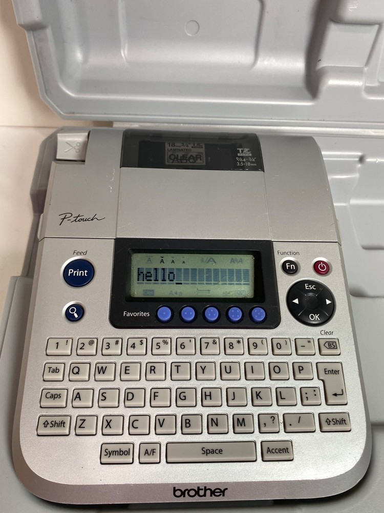 Brother P-Touch Label Maker Printer PT1830 with Case