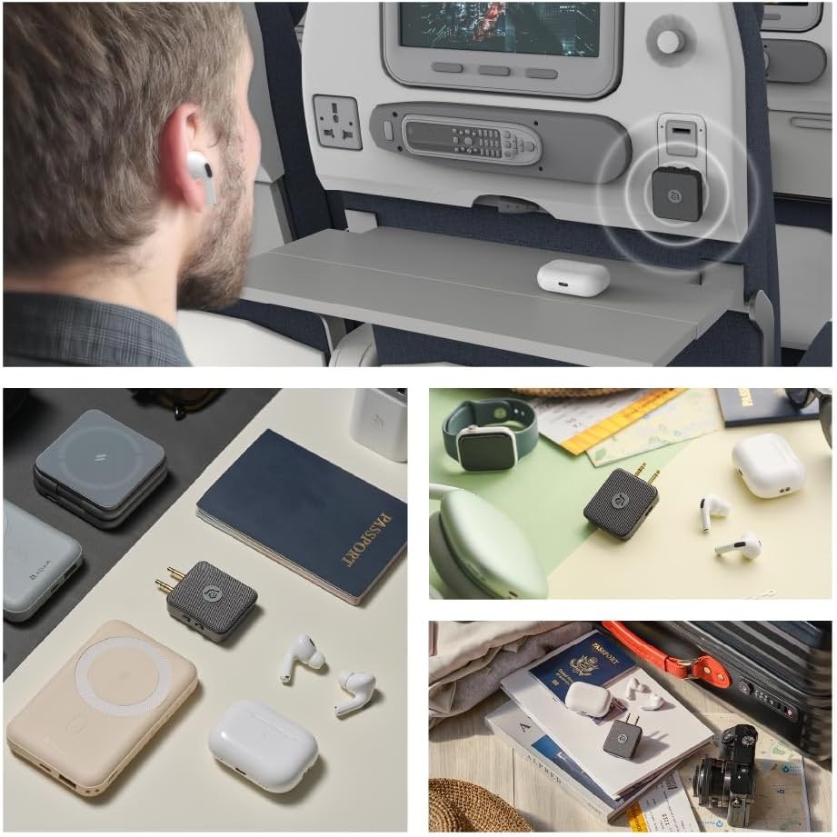 ADAM Elements EVE II Bluetooth Transmitter + Receiver Dual 3.5 mm Aux Switch Air