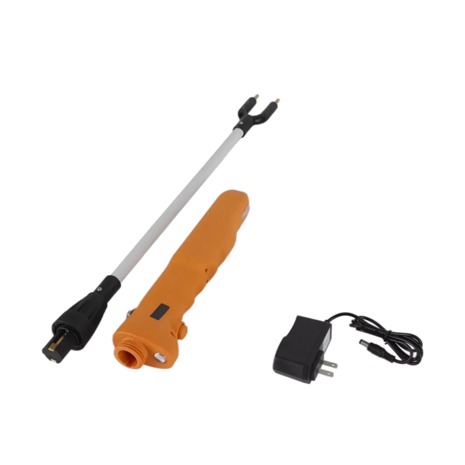 12000V Rechargeable Livestock Prodw/ LED Electric Cattle Prod Stick 26.18in
