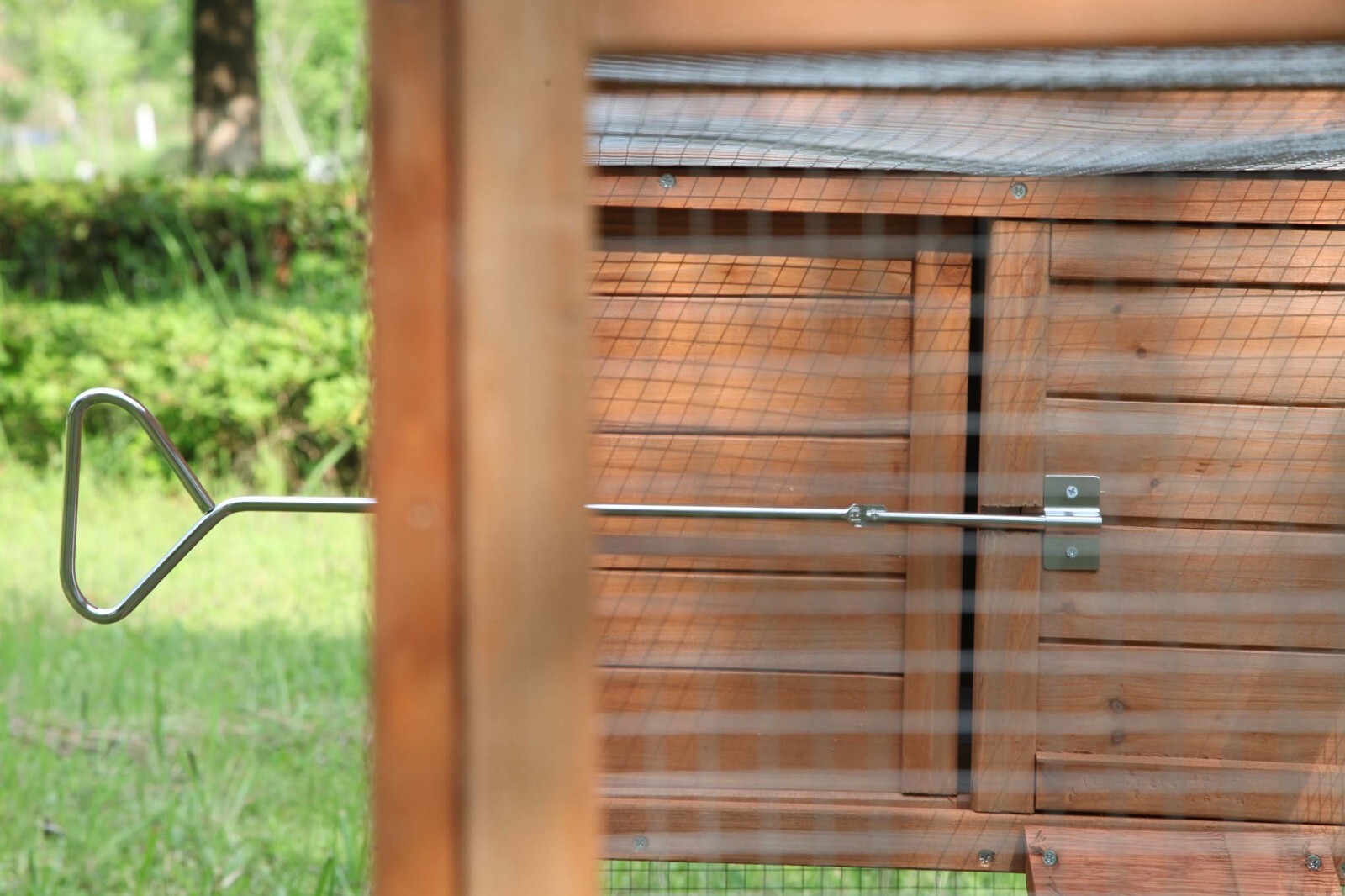 Outdoor 80'' Wooden Chicken Coop Nest Box Hen House Poultry Pet Hutch Garden