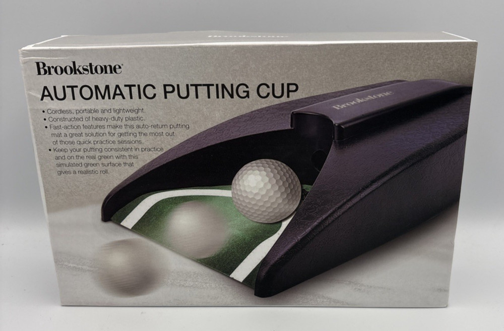 Brookstone  Automatic Return Putting Cup