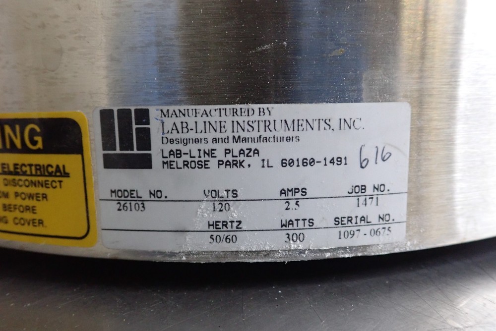 Lab-Line Tissue Float Bath Lo-boy 26103 Heated Lab Bath