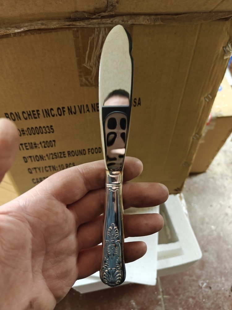 Silver Plated Vintage Knives