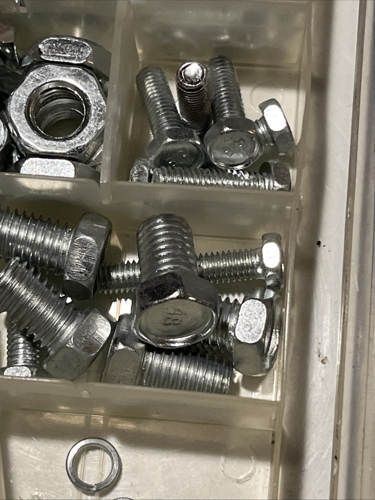 NOS Performance Tool Zinc Nut/Bolt Assortment OEM Replacement Kit