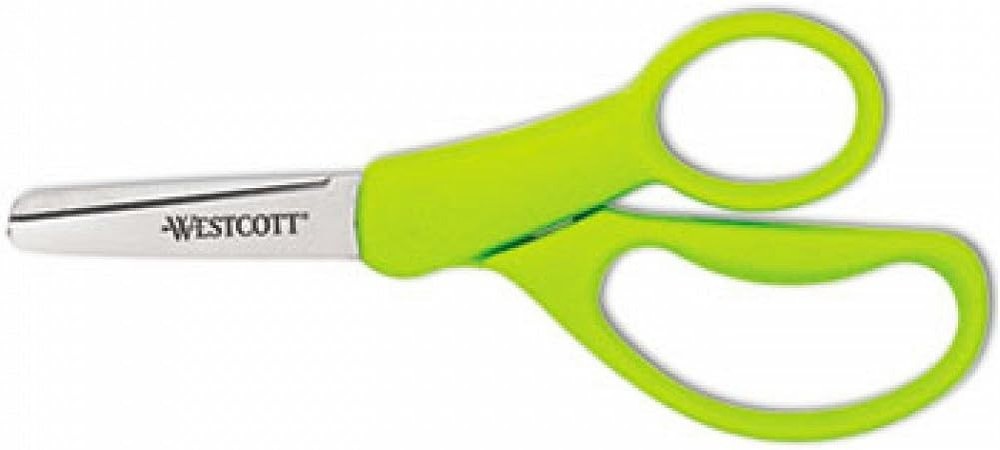 Kids Scissors, 5" Blunt, Assorted Colors