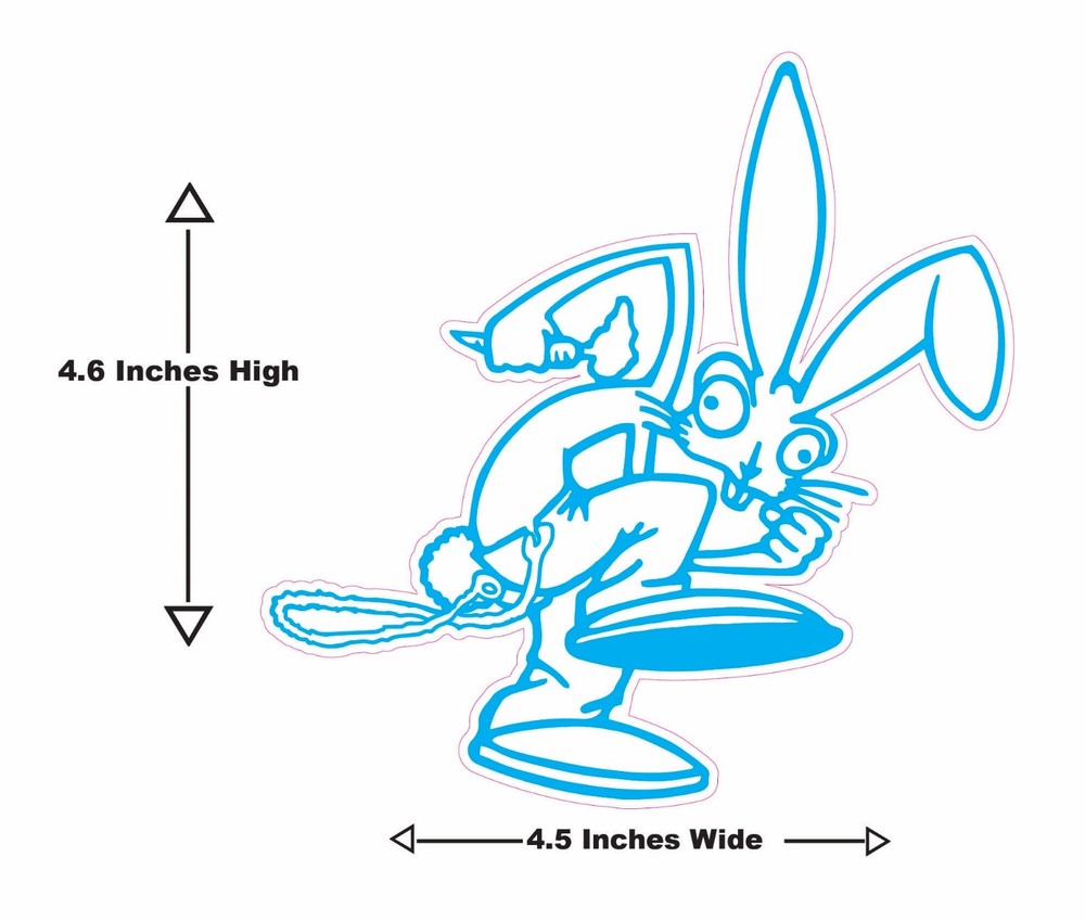 Blink 182 Bunny Decal/Sticker