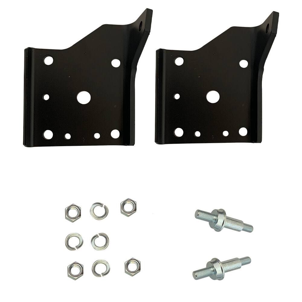For 68-72 Camaro Firebird Nova w/Studs Multi Leaf Spring Shock Plate Kit 12Pcs