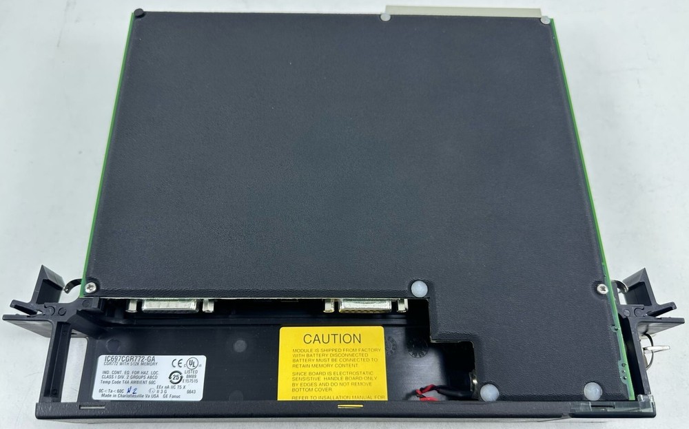GE FANUC IC697CGR772-GA CPU MODULE IC697CGR772GA
