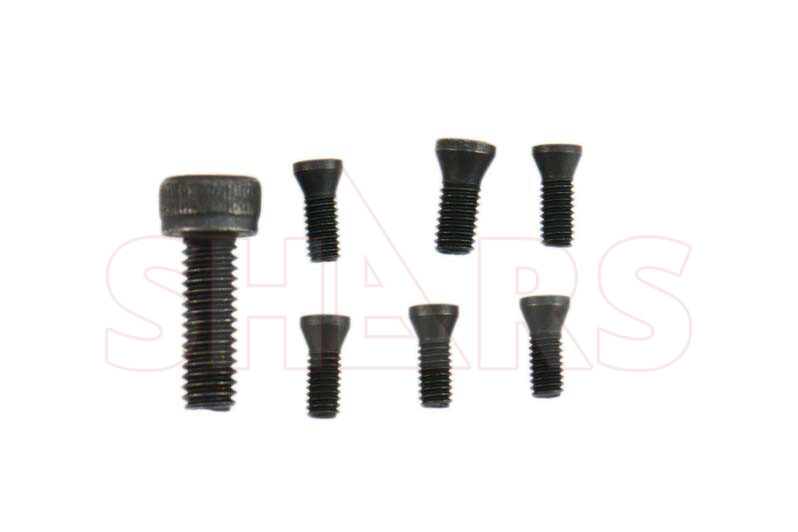 SHARS 7PCS 3/8" INDEXABLE TURNING THREADING LATHE TOOL + INSERT + Certificate S]