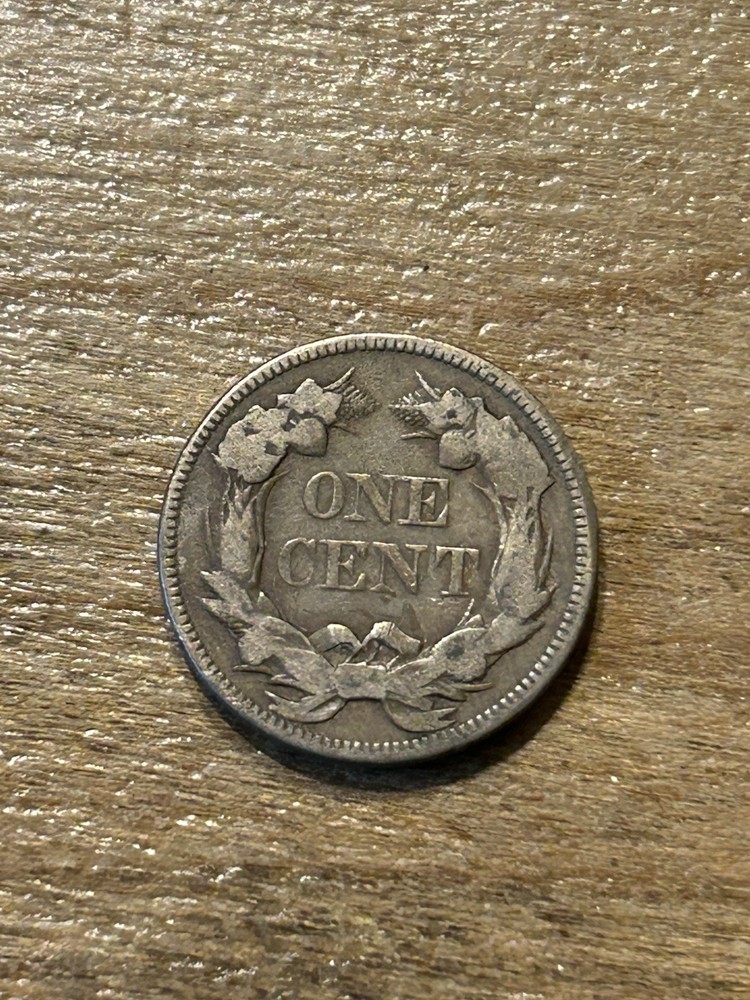 1857 Flying Eagle Cent F